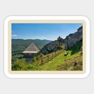 Ostrovica Castle in Kulen Vakuf, Bosnia Sticker